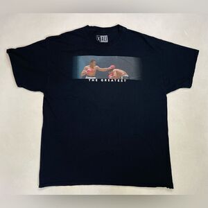 Muhammad Ali The Greatest Graphic T-shirt Men XXL Black Short Sleeve